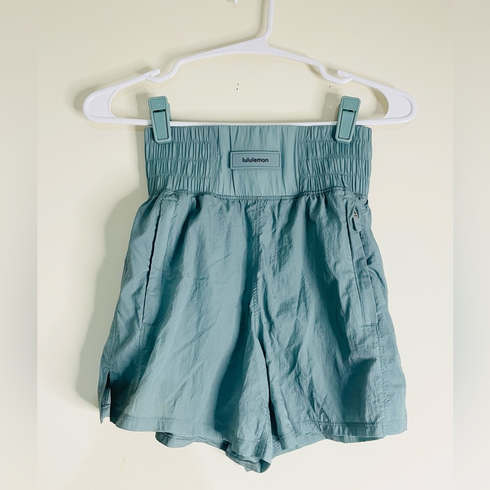 lululemon athletica Teal Athletic Shorts